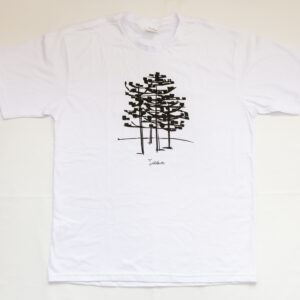 Camiseta 100% Algodão Serigrafada - Linha Raízes do Paraná