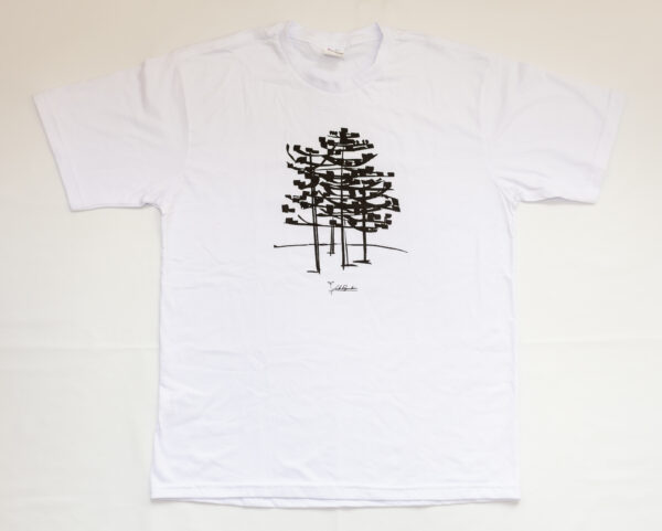 Camiseta 100% Algodão Serigrafada - Linha Raízes do Paraná