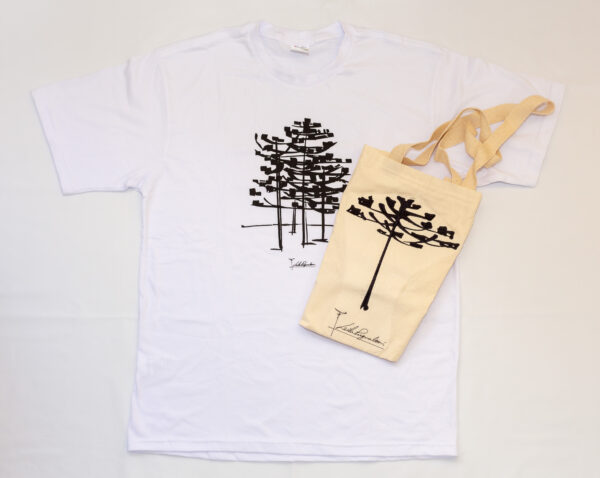 Ecobag + Camiseta - Linha Raízes do Paraná