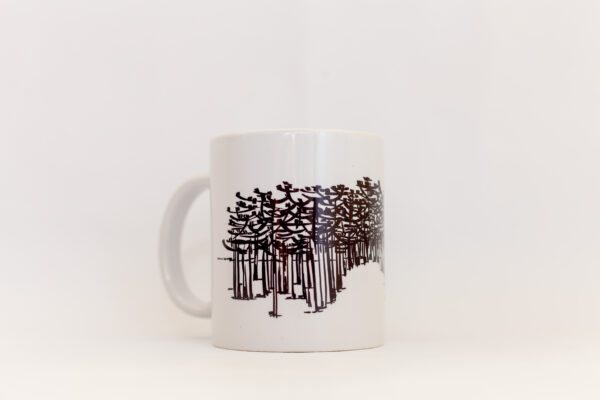 Caneca de Porcelana - Linha Raízes do Paraná